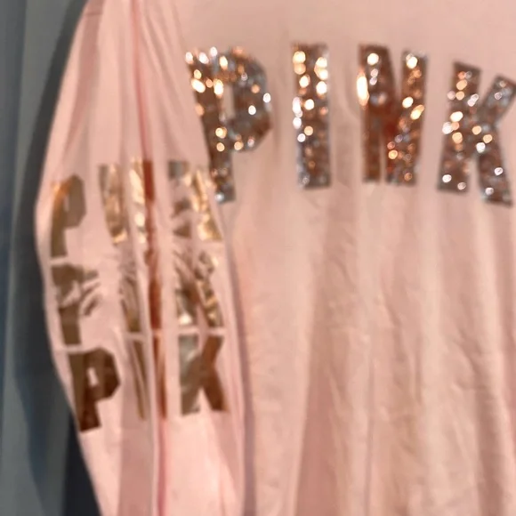Pink brand long sleeve top - Picture 4 of 4
